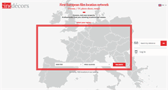 Desktop Screenshot of cinedecors.fr